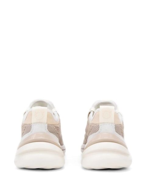 Ferragamo net detail sneakers - Neutrals