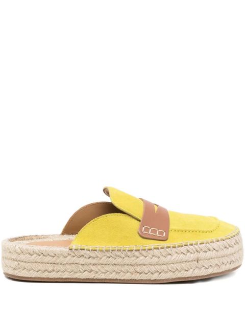 JW Anderson suede flat espadrilles - Yellow - zdjęcie produktu nr 1