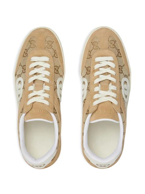 Gucci G75 GG sneakers - Brown