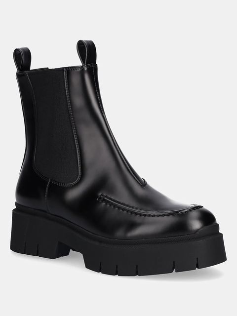 HUGO sztyblety Kris damskie kolor czarny na platformie 50548214 - zdjęcie produktu nr 1