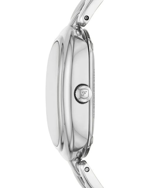 Fossil zegarek damski kolor srebrny ES5381