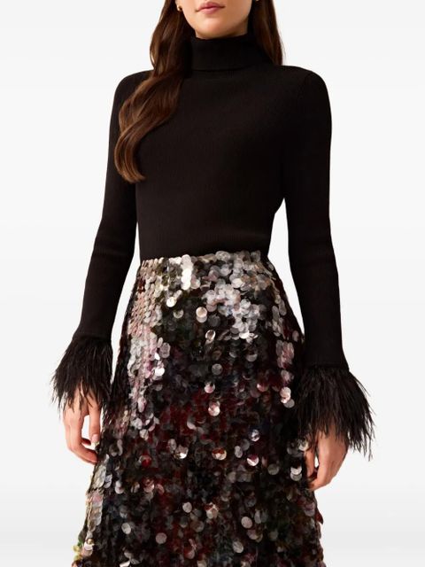 Marie Oliver Tucker top - Black