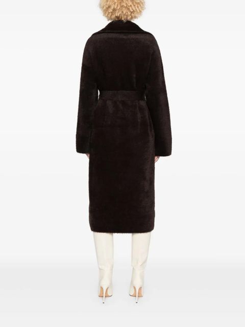 PINKO belted coat - Brown