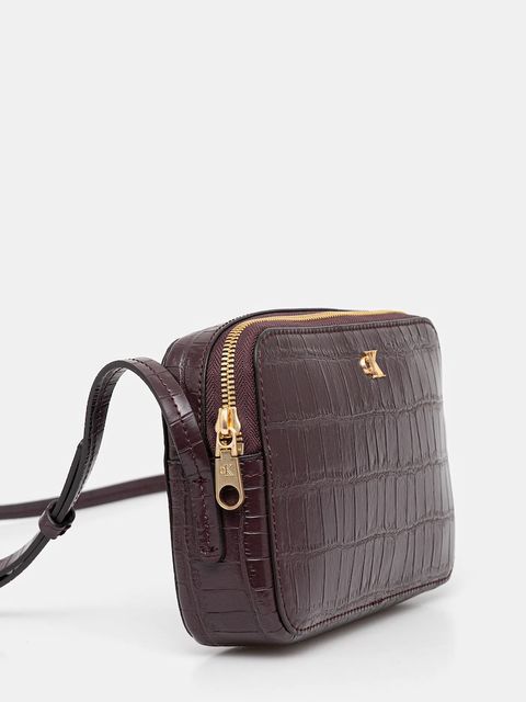 Calvin Klein torebka kolor bordowy LV04F3285G - zdjęcie produktu nr 2