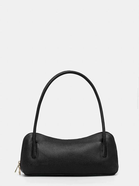 Answear.LAB torebka skórzana kolor czarny - zdjęcie produktu nr 1