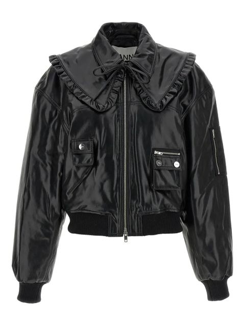 GANNI 7093 Future bomber jacket - Black - zdjęcie produktu nr 1