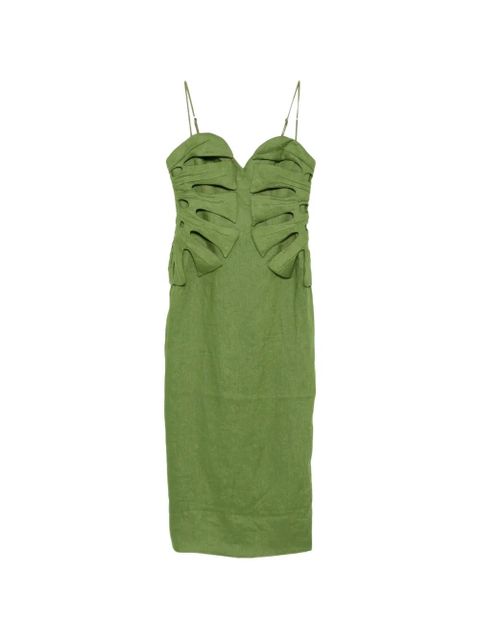 FARM Rio Monstera Leaf maxi dress - Green - zdjęcie produktu nr 1