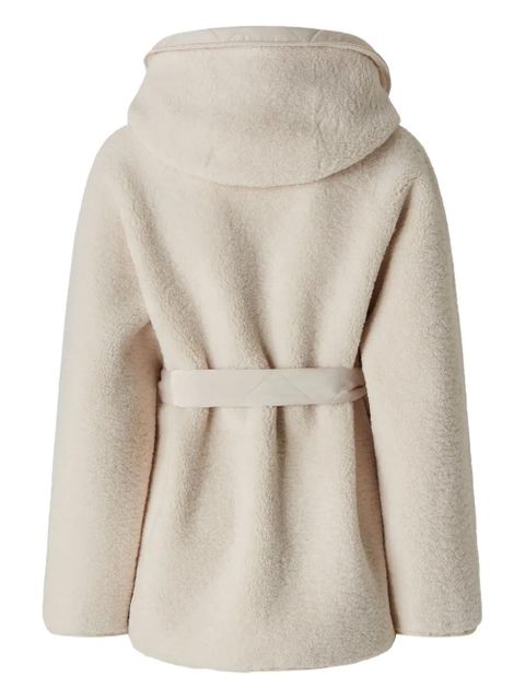 PINKO hooded belted jacket - Neutrals - zdjęcie produktu nr 2