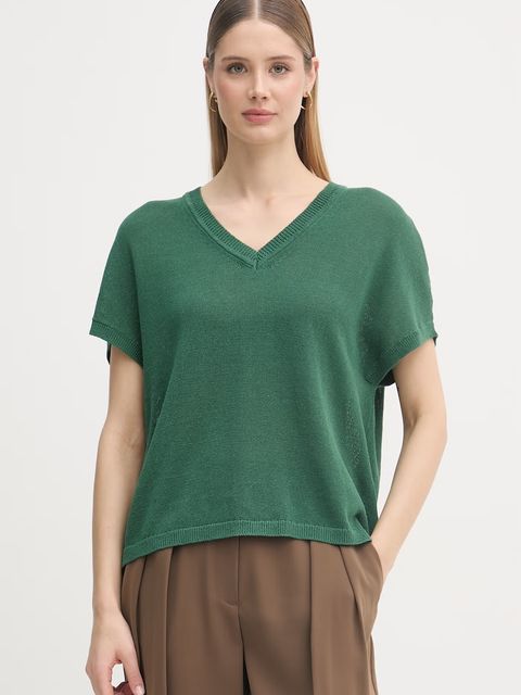 Marc Aurel sweter damski z bawełną - zdjęcie produktu nr 2