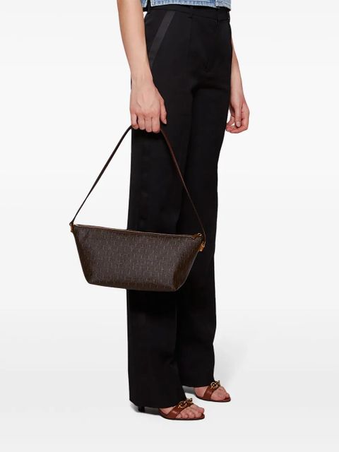 Saint Laurent monogram shoulder bag - Brown