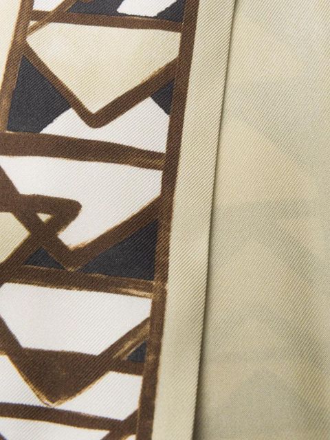 Prada geometric-print scarf - Neutrals - zdjęcie produktu nr 2