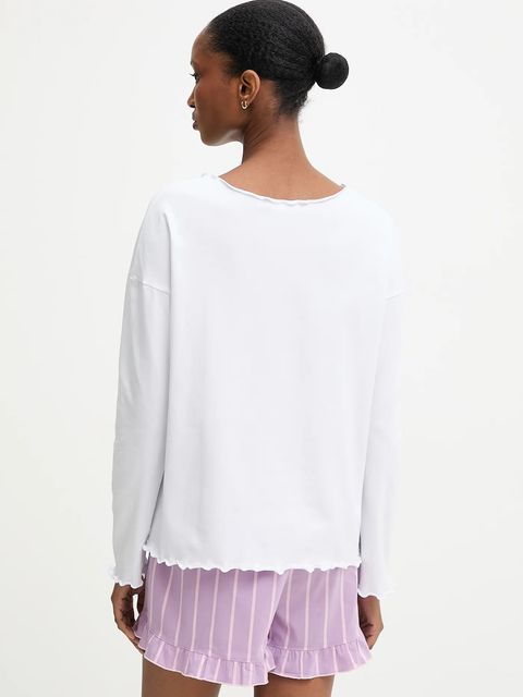 Answear.LAB piżama damska kolor fioletowy