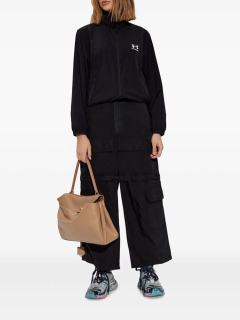 Balenciaga logo-print jacket - Black