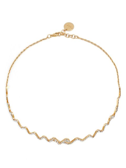 Marni logo choker necklace - Gold - zdjęcie produktu nr 1