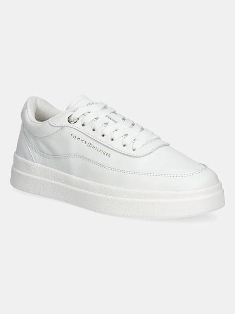Tommy Hilfiger sneakersy skórzane MODERN COURT SNEAKER LTHR - zdjęcie produktu nr 1
