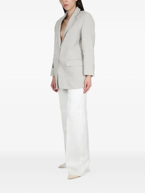 Max Mara cotton blazer - Neutrals - zdjęcie produktu nr 2