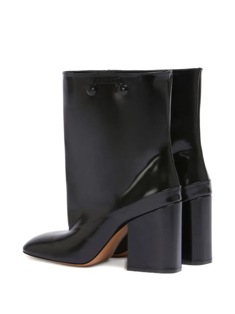 Marni Trunkaroo block-heel ankle boots - Black