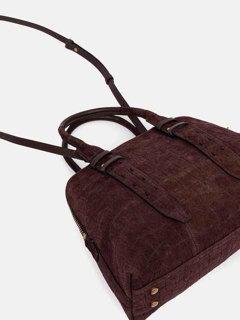 Pinko torebka zamszowa