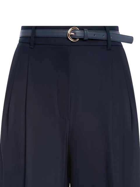 Max Mara belted trousers - Blue
