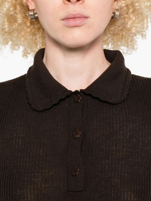 Cecilie Bahnsen Botka mini dress - Brown