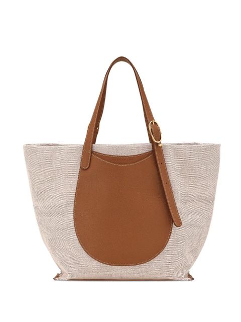 Longchamp XL Le Foulonné tote bag - Neutrals - zdjęcie produktu nr 1