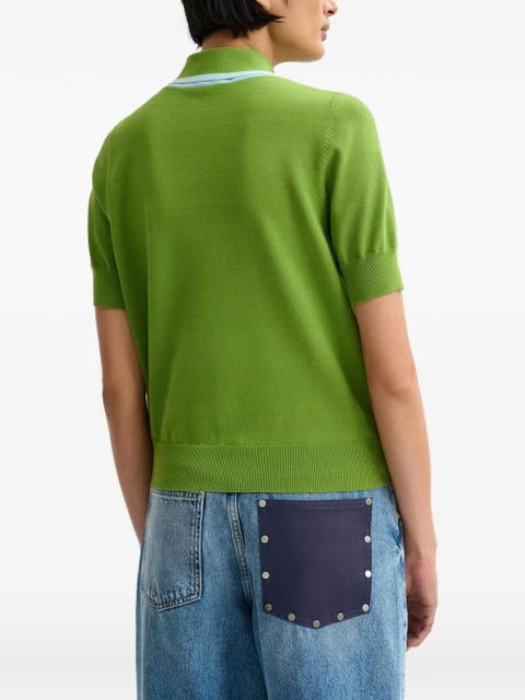 Essentiel Antwerp Jonda short-sleeve top - Green