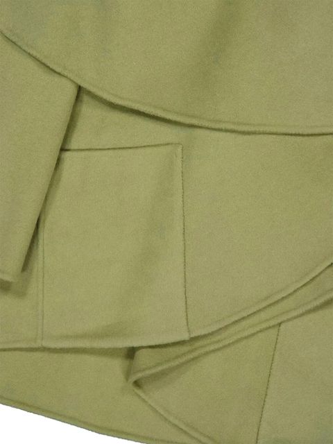 ZIMMERMANN Rebellion wool cape - Green