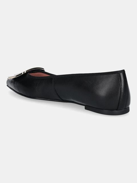 Pretty Ballerinas baleriny skórzane Ella kolor czarny 52611_003