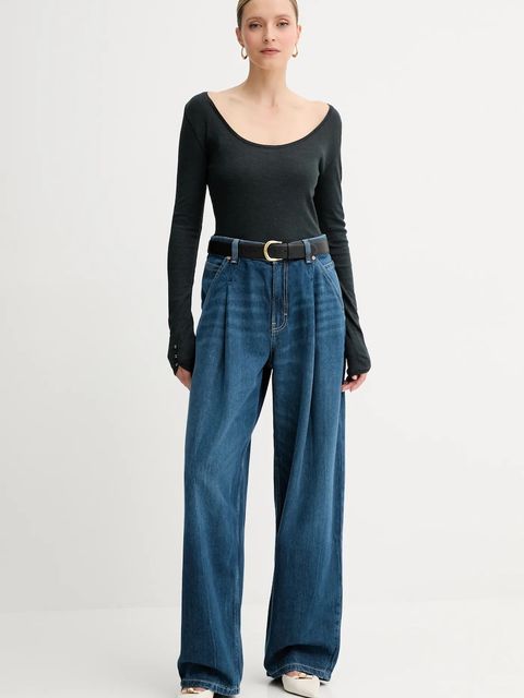 BOSS Orange longsleeve kolor czarny 50542107 - zdjęcie produktu nr 2