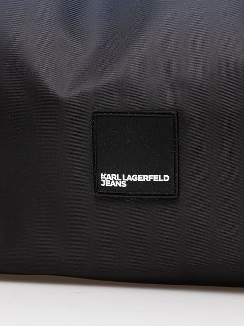 Karl Lagerfeld Jeans torebka kolor niebieski A4W50037