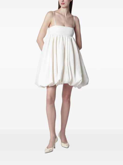 ROTATE BIRGER CHRISTENSEN bubble-hem mini dress - Neutrals - zdjęcie produktu nr 1