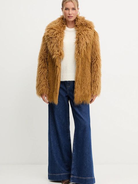 Patrizia Pepe płaszcz kolor zielony 2O0180 E078