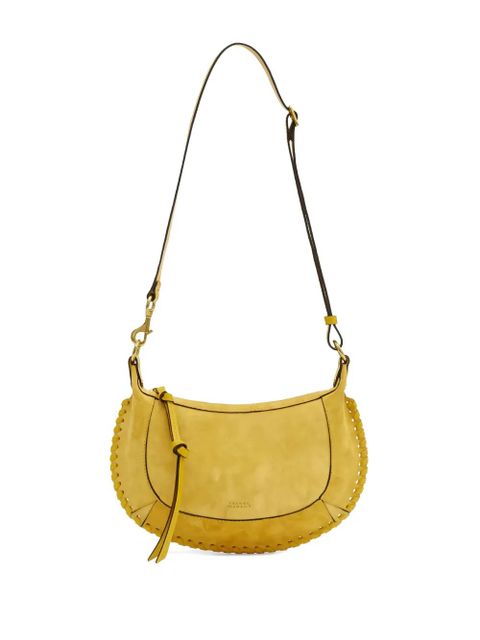 ISABEL MARANT Oskan Moon suede shoulder bag - Yellow - zdjęcie produktu nr 2