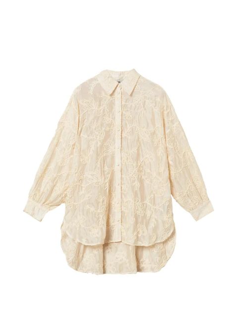 TWINSET embroidery shirt - Neutrals - zdjęcie produktu nr 1