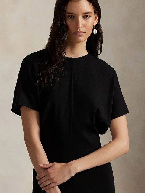 Polo Ralph Lauren sukienka z dodatkiem wełny