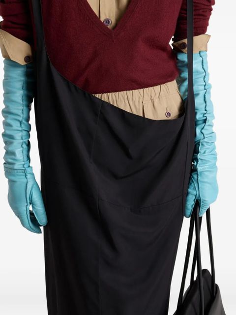 Prada elasticated poplin shorts - Neutrals - zdjęcie produktu nr 2