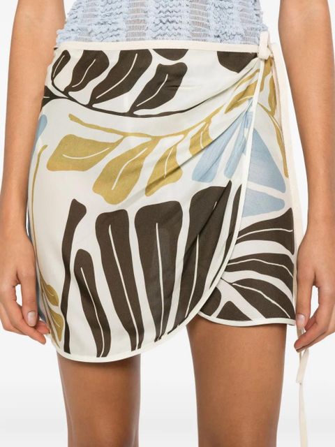 SIR. Lola floral-print pareo - Neutrals