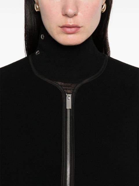 TOTEME felted coat - Black