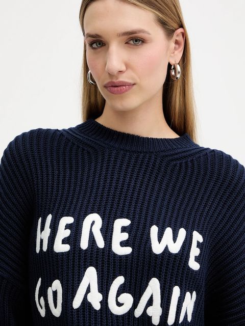 MAX&Co. sweter damski kolor granatowy 2528366012200