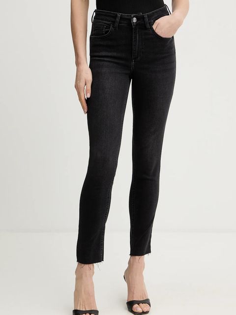 Liu Jo jeansy damskie kolor czarny UA6035 D0305 - zdjęcie produktu nr 1