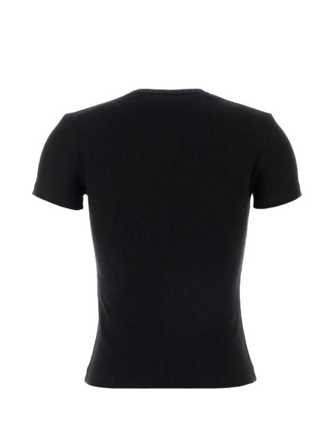 Off-White stretchy T-shirt - Black - zdjęcie produktu nr 2