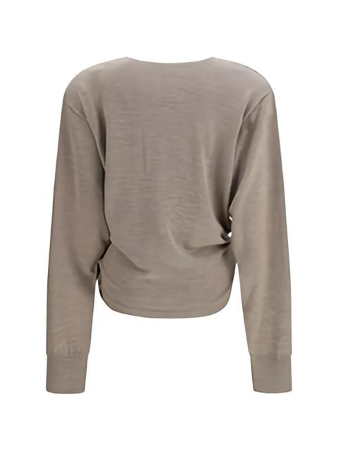 Magda Butrym knot-detail sweater - Neutrals