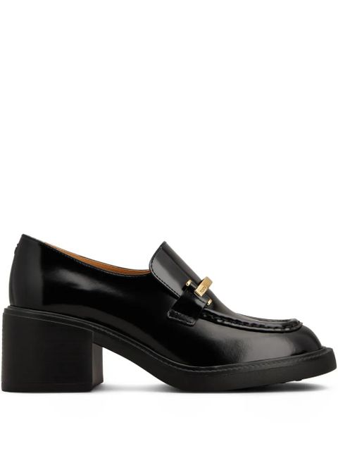 Tod's 60mm leather loafers - Black - zdjęcie produktu nr 1