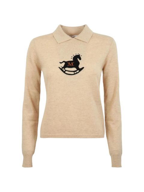 Max Mara collared sweater - Neutrals - zdjęcie produktu nr 1