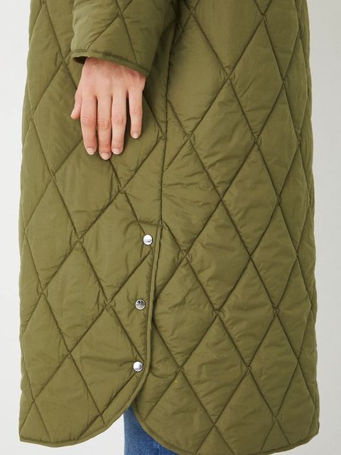 Medicine płaszcz damski kolor zielony przejściowy oversize