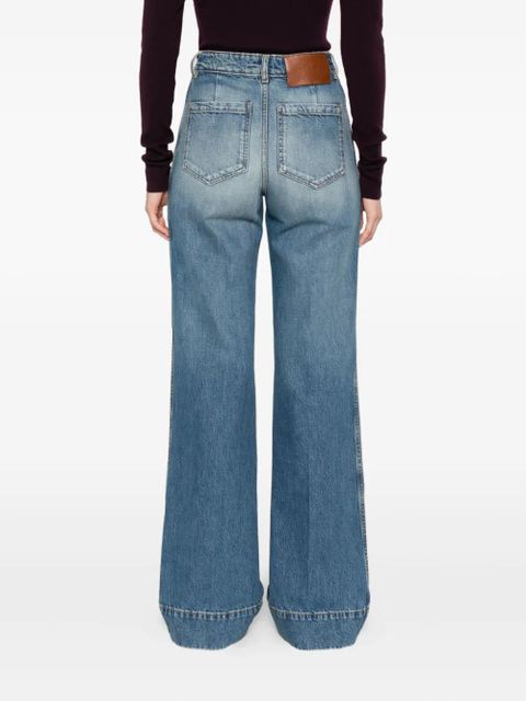 Victoria Beckham pocket-detail jeans - Blue