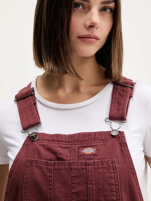 Dickies ogrodniczki jeansowe damskie DK0A87N8