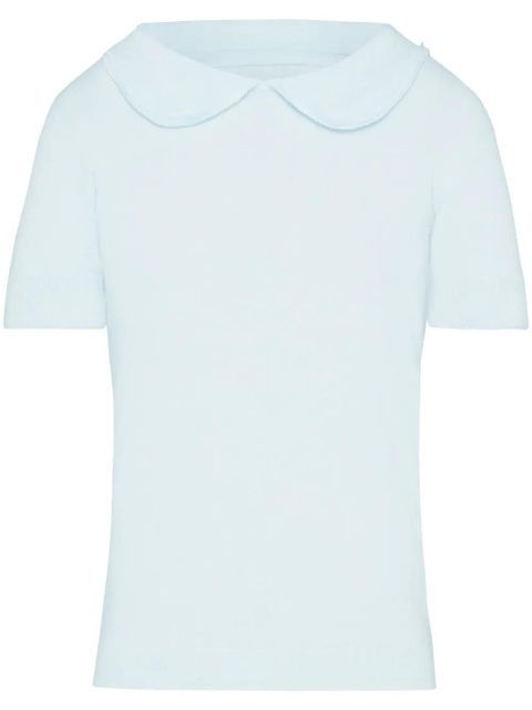 Maison Margiela wool-cashmere blend top - Blue - zdjęcie produktu nr 1