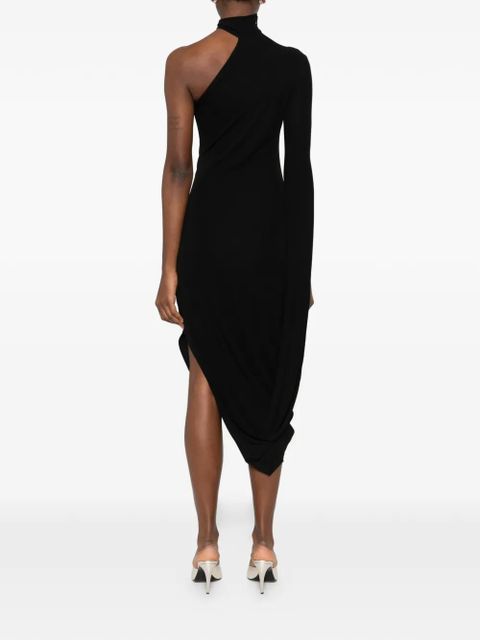 Alexander Wang asymmetric midi dress - Black