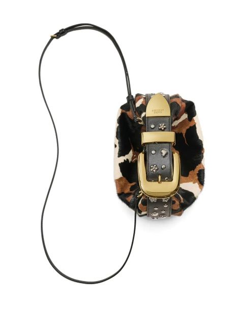 Marc Jacobs haircalf-pattern bag - Brown